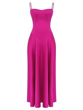 House of Cb Annabella Lace-up Satin Gown. For a tall person!